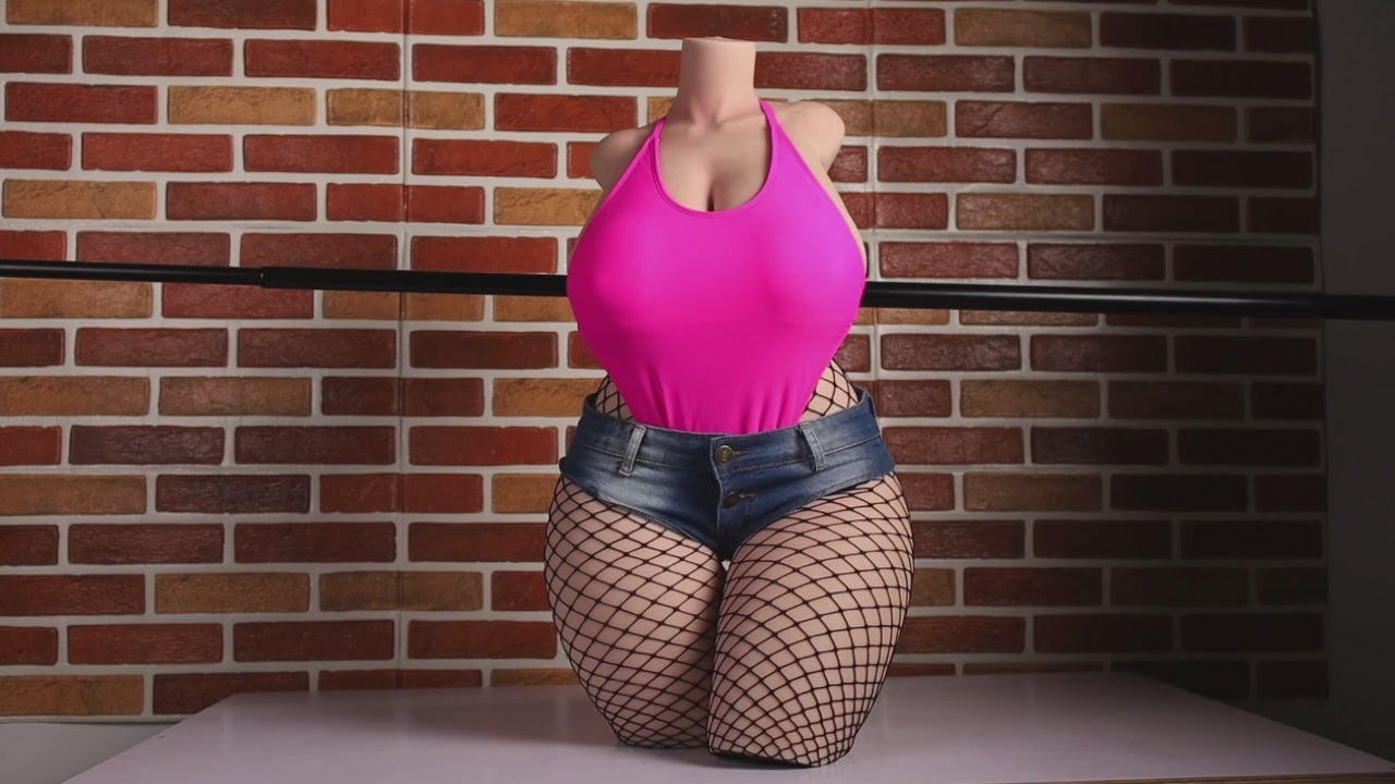 BBW Torso sexpuppe (Climax Doll ULW 80cm K-cup Silikon)