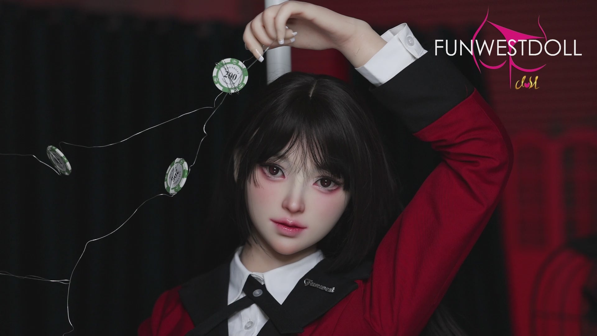 Yumeko Jabami Sex doll (FunWest Doll 159cm A-cup #038S silicone)