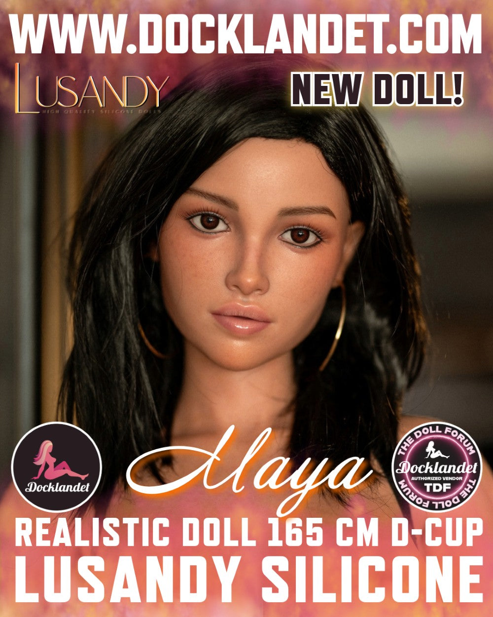 Maya sexpuppe (Lusandy Doll 165cm D-cup Silikon)