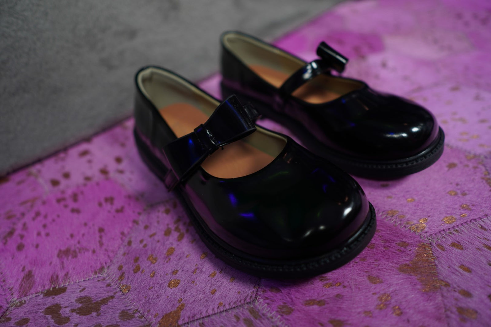 Shoes for sex doll (black, varnish)