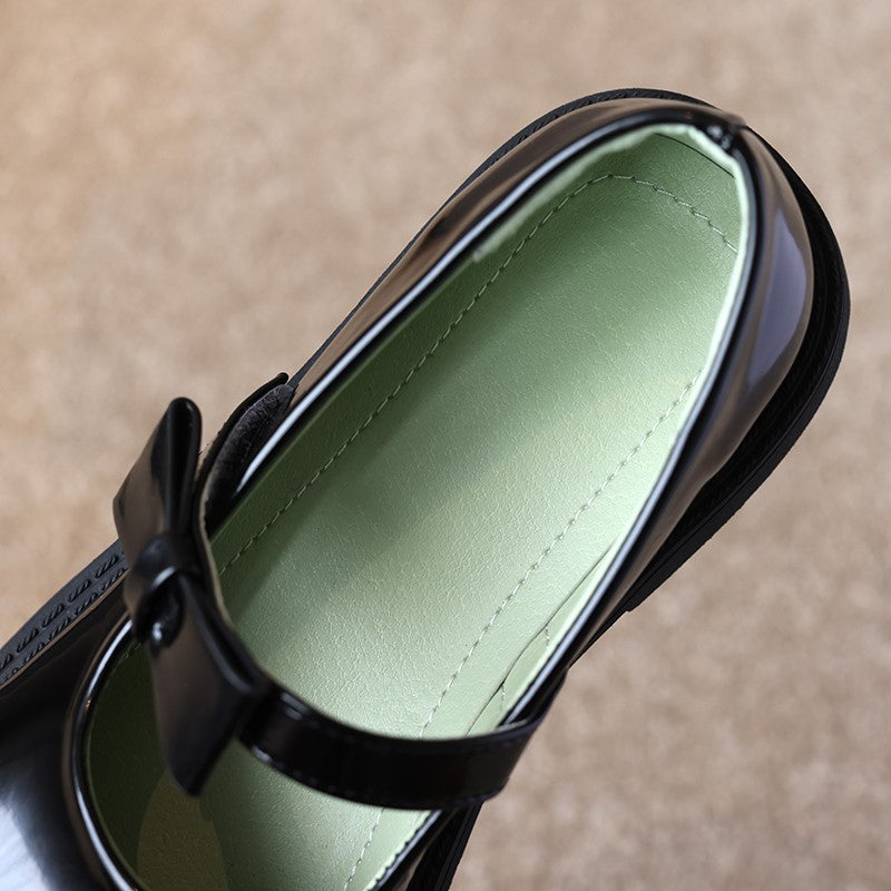 Shoes for sex doll (black, varnish)