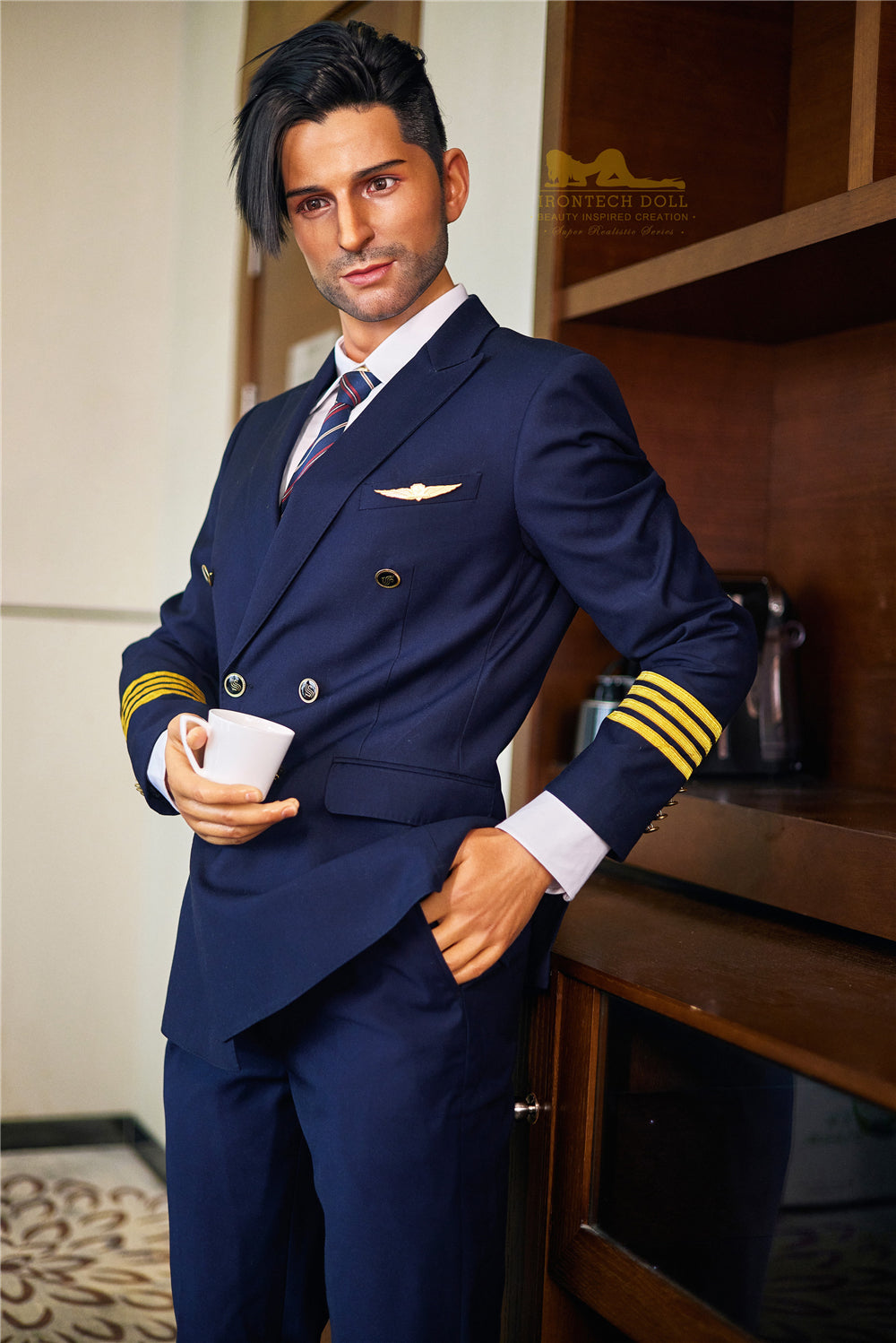 George Male sexpuppe (Irontech Doll 176 cm M3 Silikon) EXPRESS