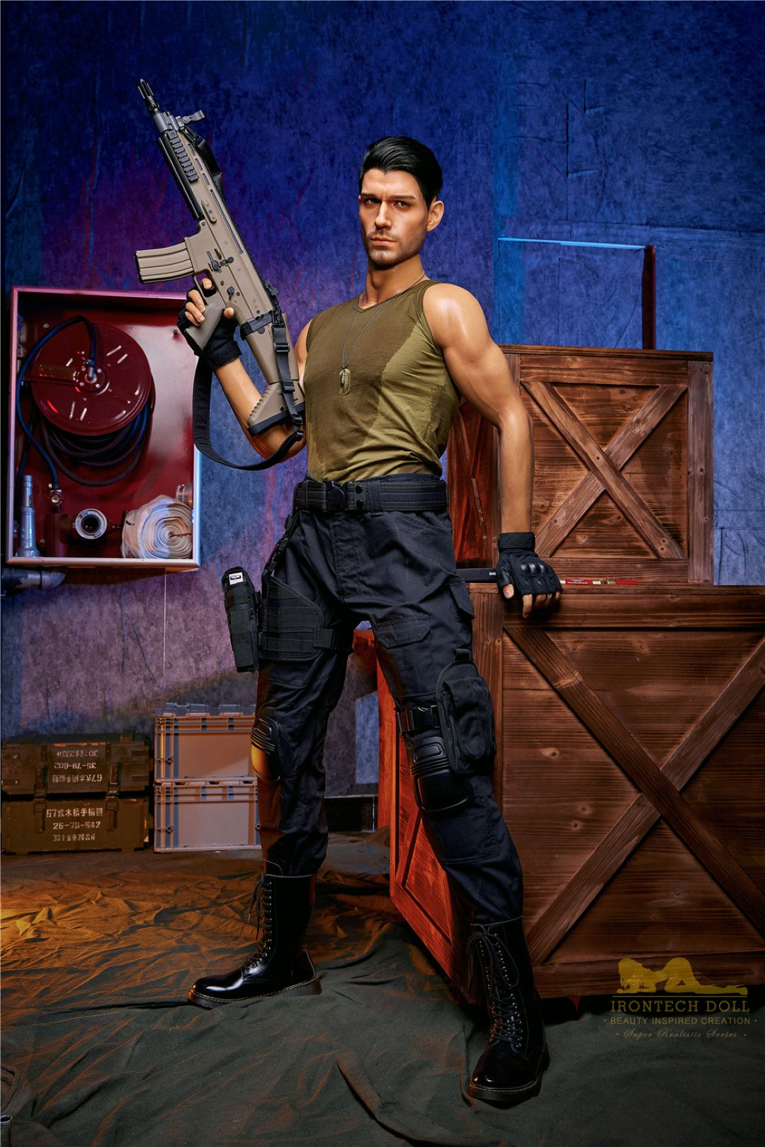 Thomas männlich sexpuppe (Irontech Doll 176cm M5 Silikon)