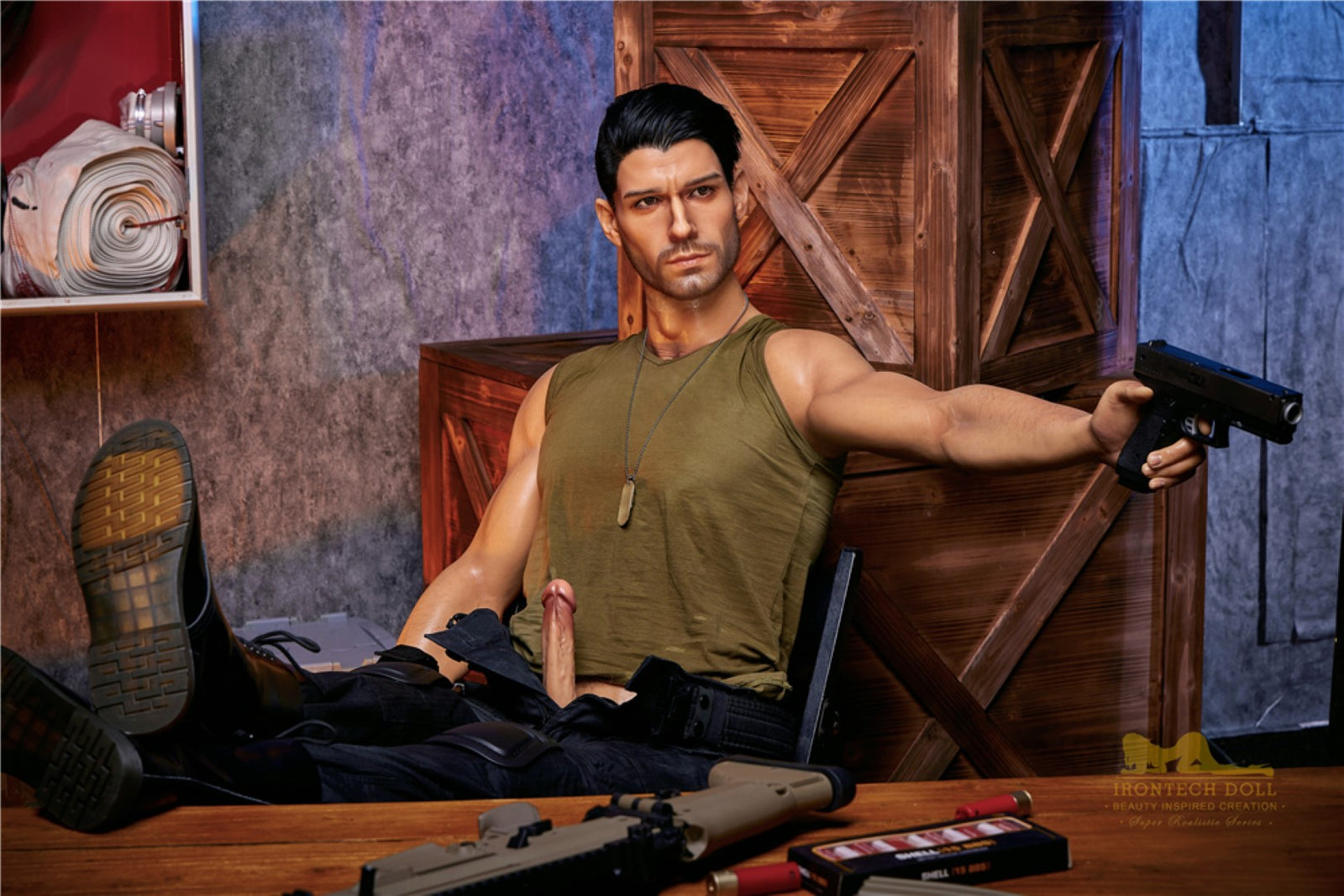 Thomas männlich sexpuppe (Irontech Doll 176cm M5 Silikon)