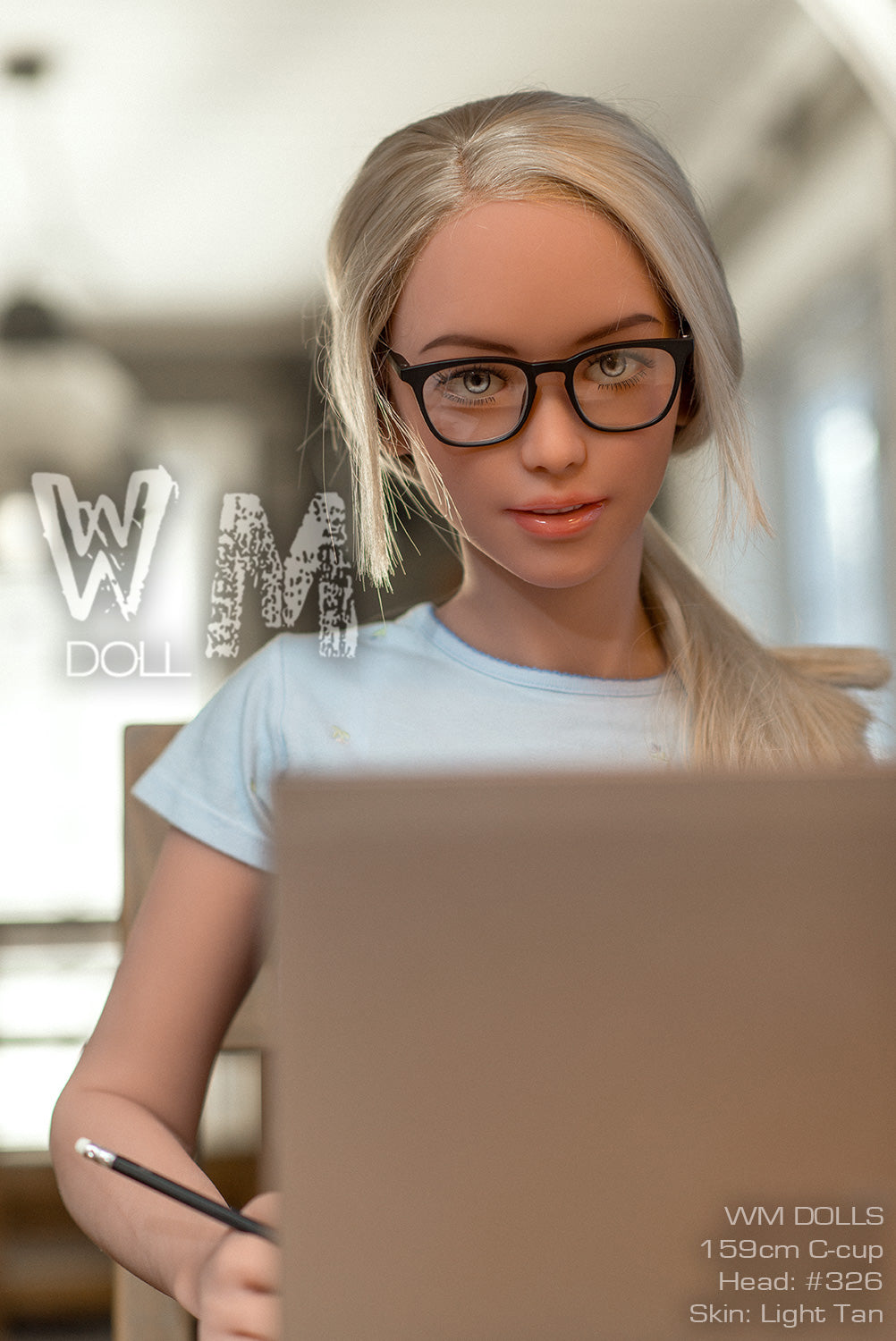 Clear Sex doll (WM-Doll 159cm c-cup #326 TPE)