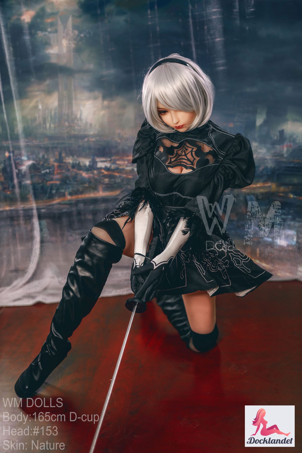 Yorha 2b sexpuppe (WM-Doll 165 cm d-cup #153 tpe)