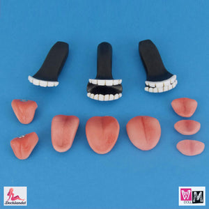 Zähne- und Zungenset (WM-Doll)
