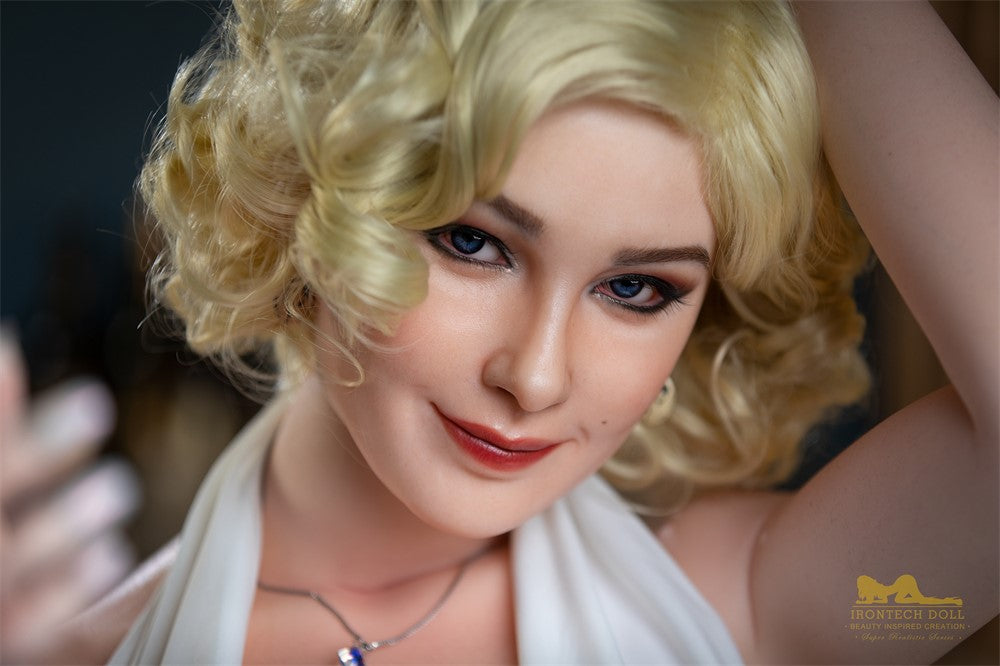 Marilyn sexpuppe (Irontech Doll 164cm E-cup S12 Silikon)