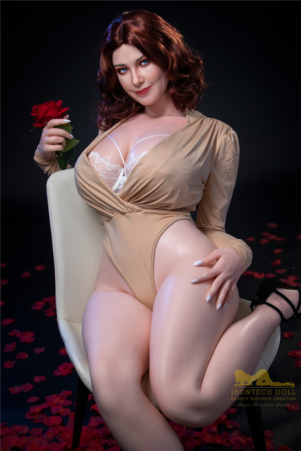 Karmel sexpuppe (Irontech Doll 160 cm H-cup S12 Silikon)