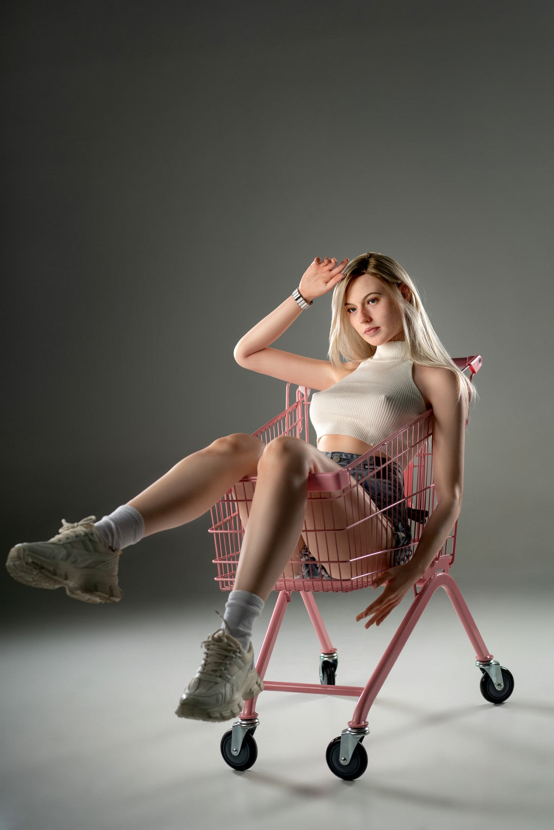 Evelina sexpuppe (Zelex 175cm E-cup GE98-1 Silikon)