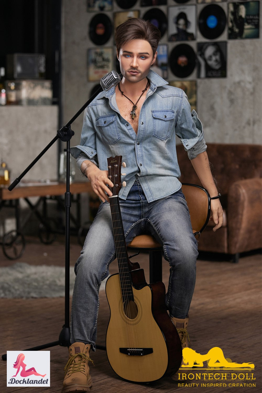 Steve Male sexpuppe (Irontech Doll 170 cm M4 Silikon)