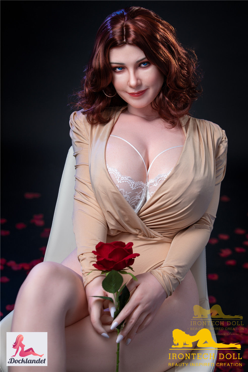 Karmel sexpuppe (Irontech Doll 160cm H-cup S12 Silikon)