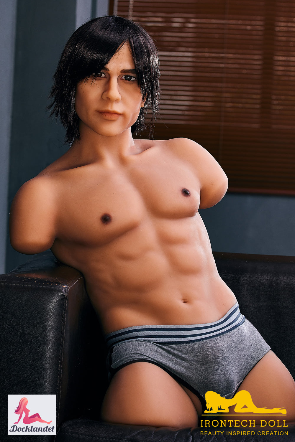 Charles male torso sex doll (Irontech Doll 100cm #201 TPE)