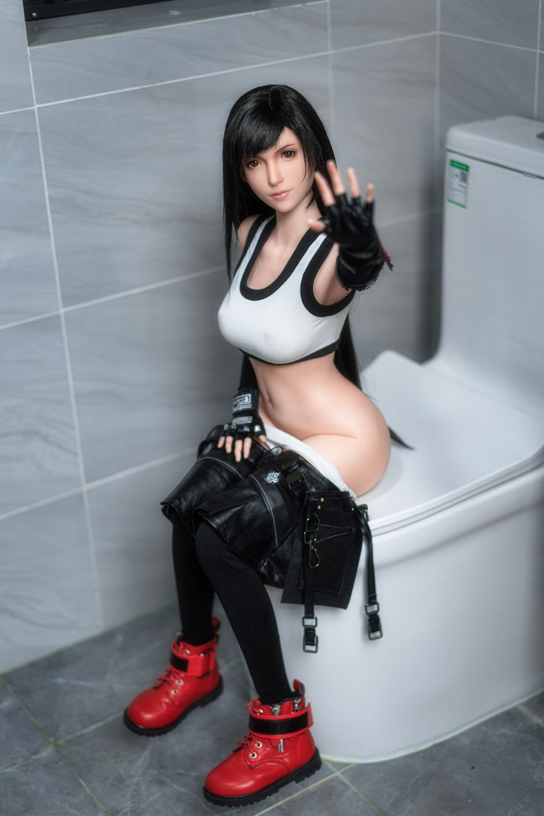 Tifa Mini sexpuppe (Game Lady 100cm E-cup Nr.03 Silikon) EXPRESS