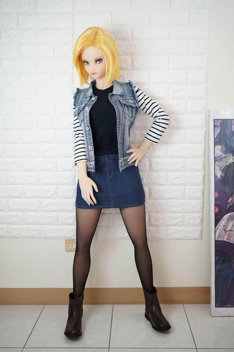 Lazuli Android 18 Sex doll (Irokebijin 140cm e-cup TPE/silicone)