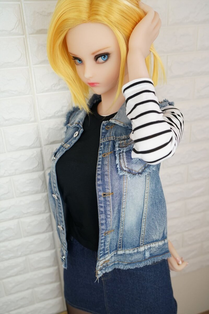 Lazuli Android 18 Sex doll (Irokebijin 140cm e-cup TPE/silicone)