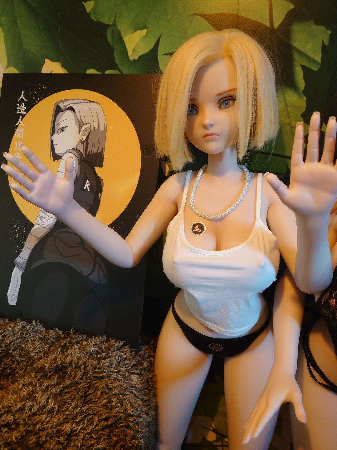 Lazuli Android 18 Sex doll (Irokebijin 140cm e-cup TPE/silicone)